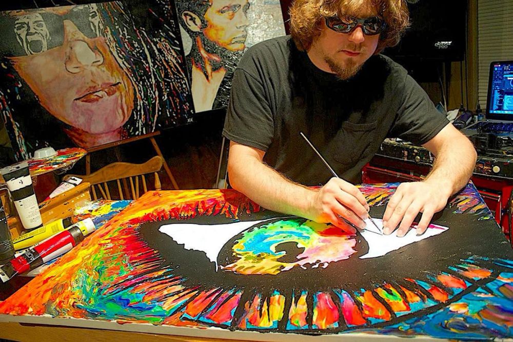 Painting Blind With Visually-Impaired Visual Artist John Bramblitt