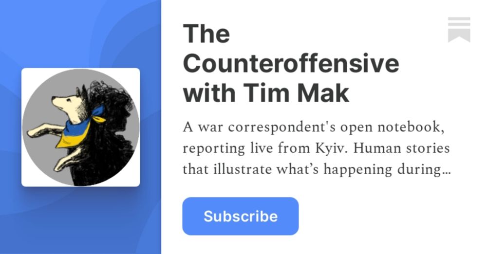 The Counteroffensive with Tim Mak | Substack