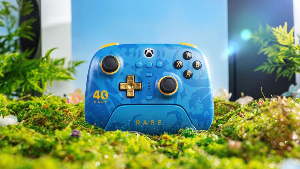 It appears to be a third-party 8BitDo controller, rather than an official Microsoft-produced one…