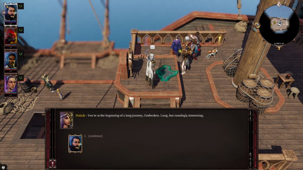 Divinity Original Sin 2. Onboard Lady Vengeance off Reapers Coast!