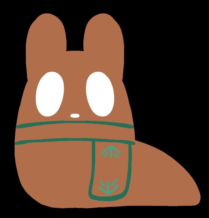 Standalone of Chive as a gingerbread cookie