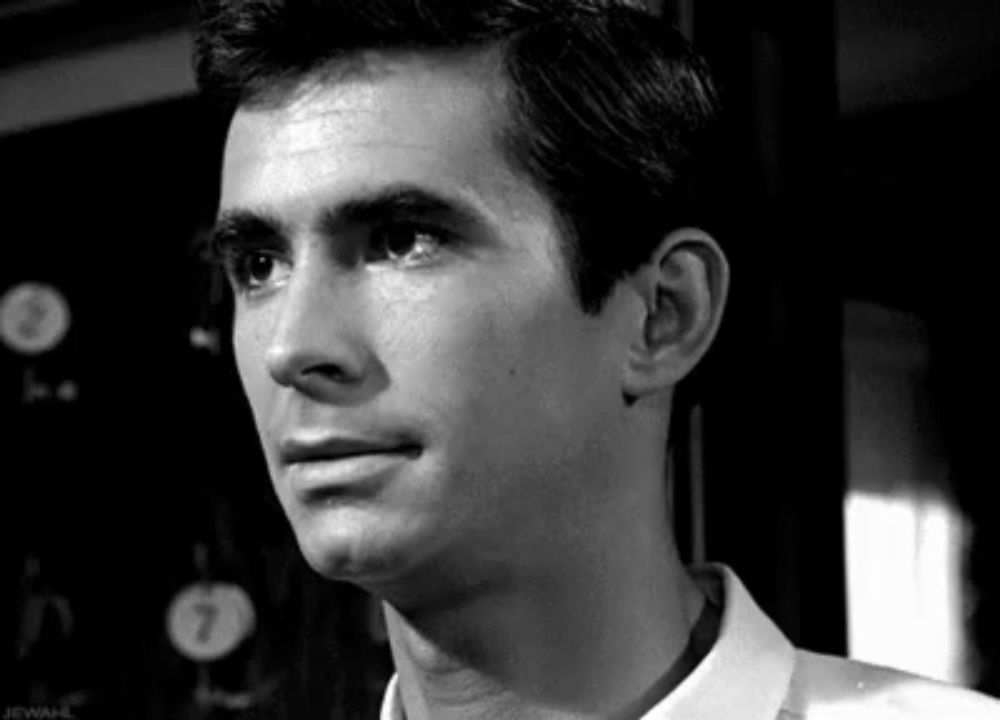 Psycho Anthony Perkins GIF