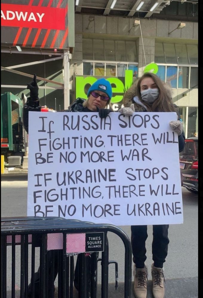 DWAY
If RUSSIA STOPS FIGHTING THERE WILL BE NO MORE WAR
IF UKRAINE STOPS FIGHTING, THERE WILL BE NO MORE UKRAINE