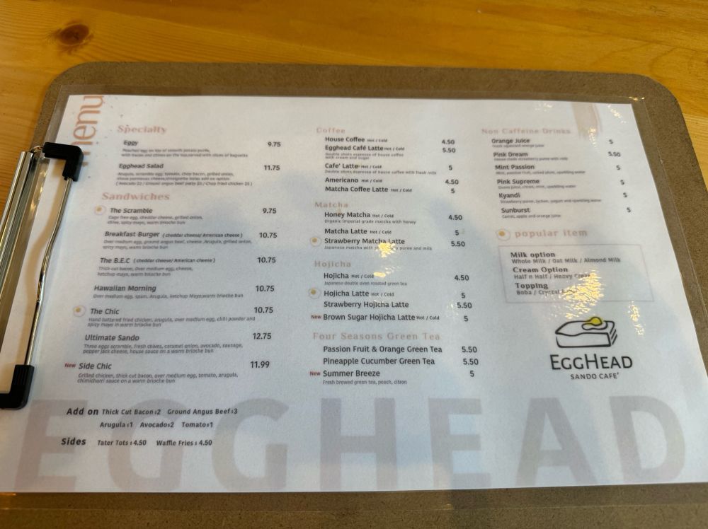 Decently priced sandos $10-15 c: