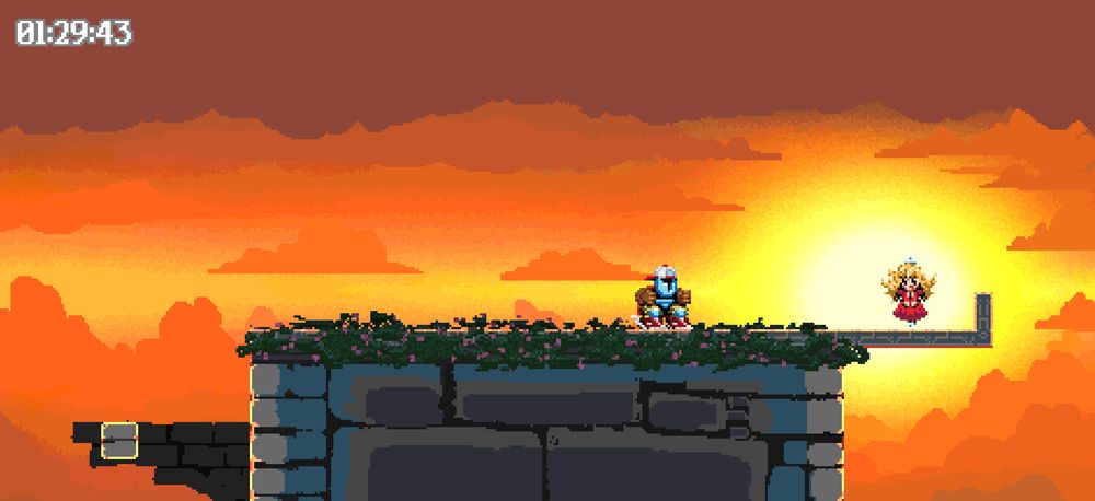 Reached the Babe in Jump King. This is the second time after a long hiatus.