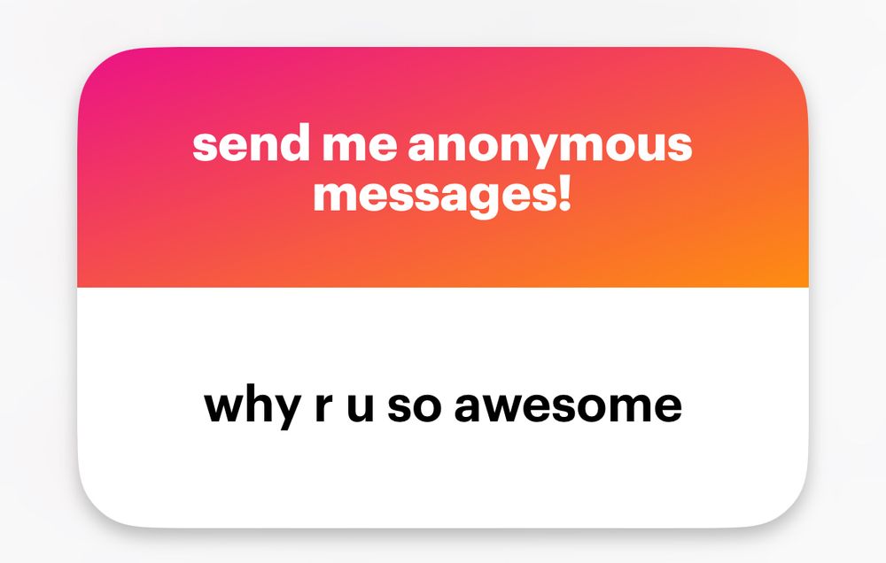 why r u so awesome
