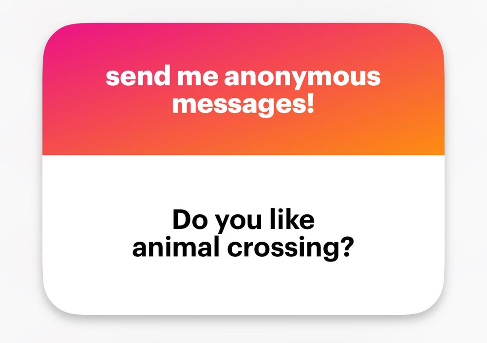 Do you like animal crossing?