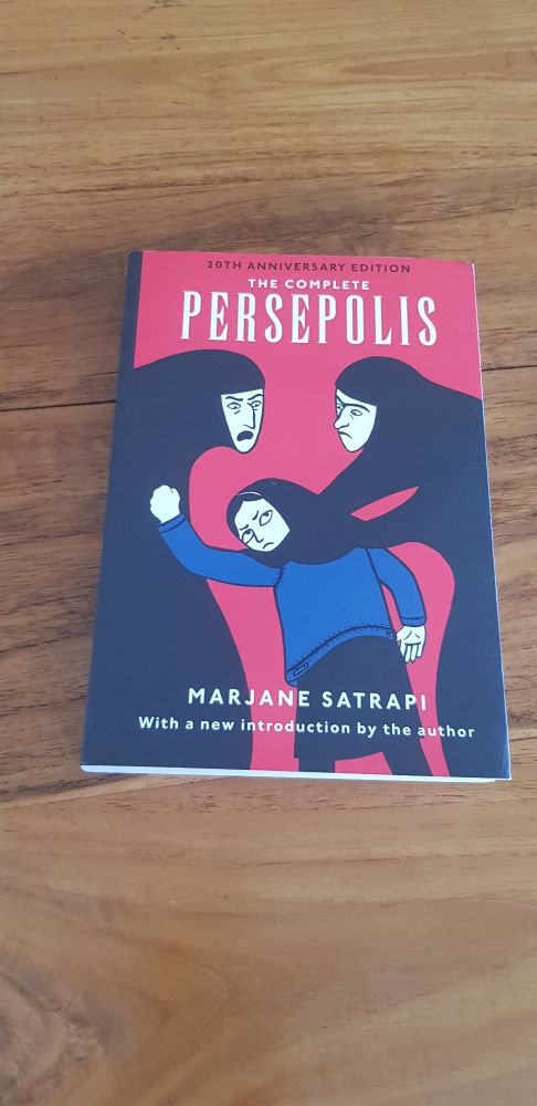 A photo of the book Persepolis by Marjane Satrapi