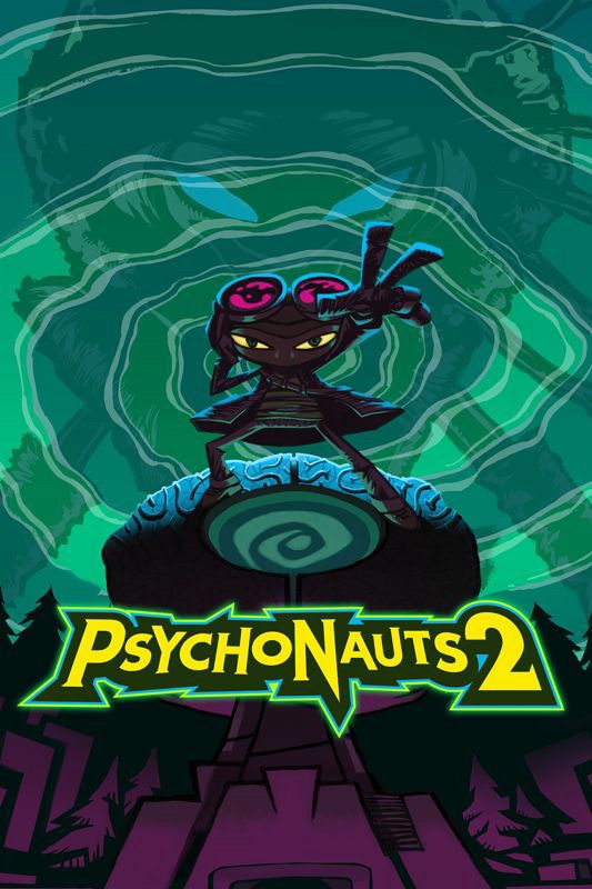 the cover of psychonauts 2