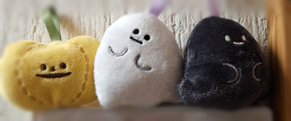 ジャック・オ・ランタンと白黒オバケちゃん