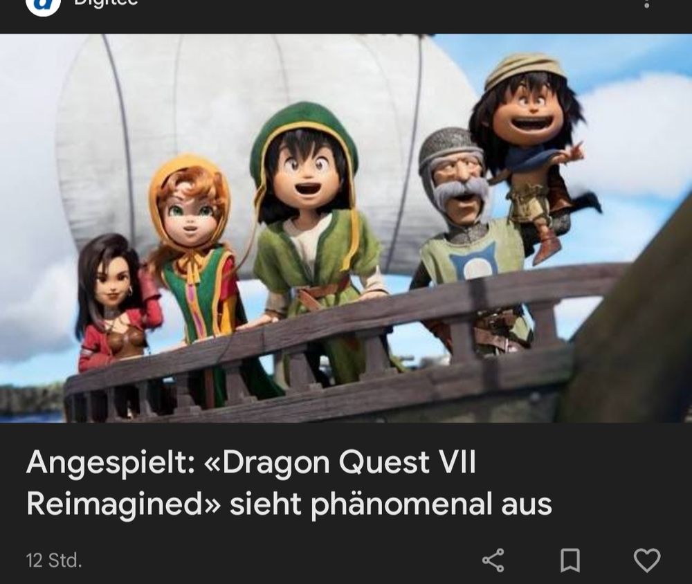 "Angespielt:" Dragon Quest 7 Reimagined sieht Phänomenal aus"

Bild,
Dragon Quest Charaktere an einer Schiffserling mit Riesen Ballonköpfen