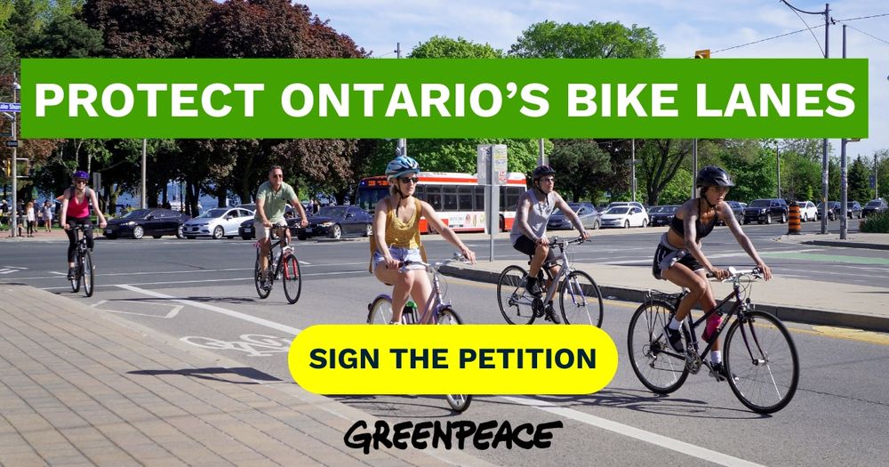 Stop the removal of Ontario’s bike lanes