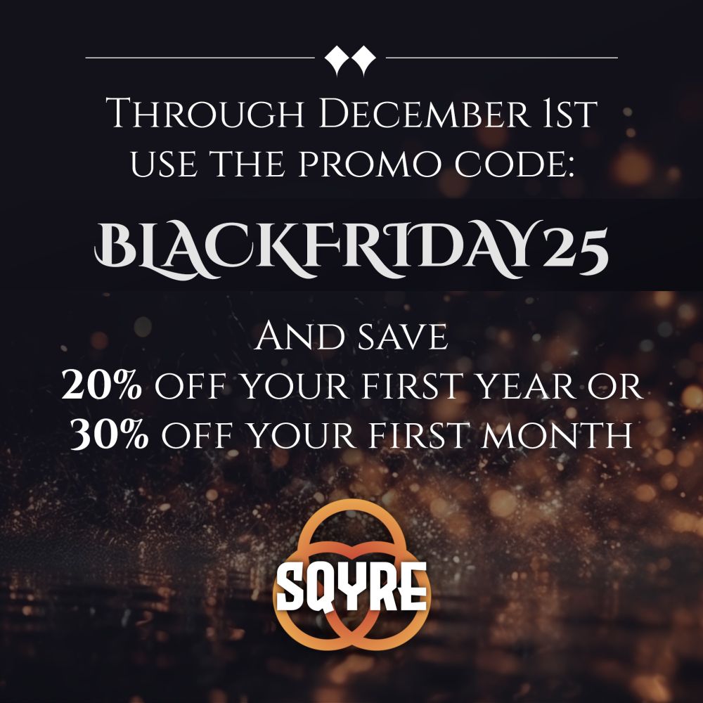 Through December 1st use the promo code: BLACKFRIDAY25 and save 20% off your first year or 30% off your first month.