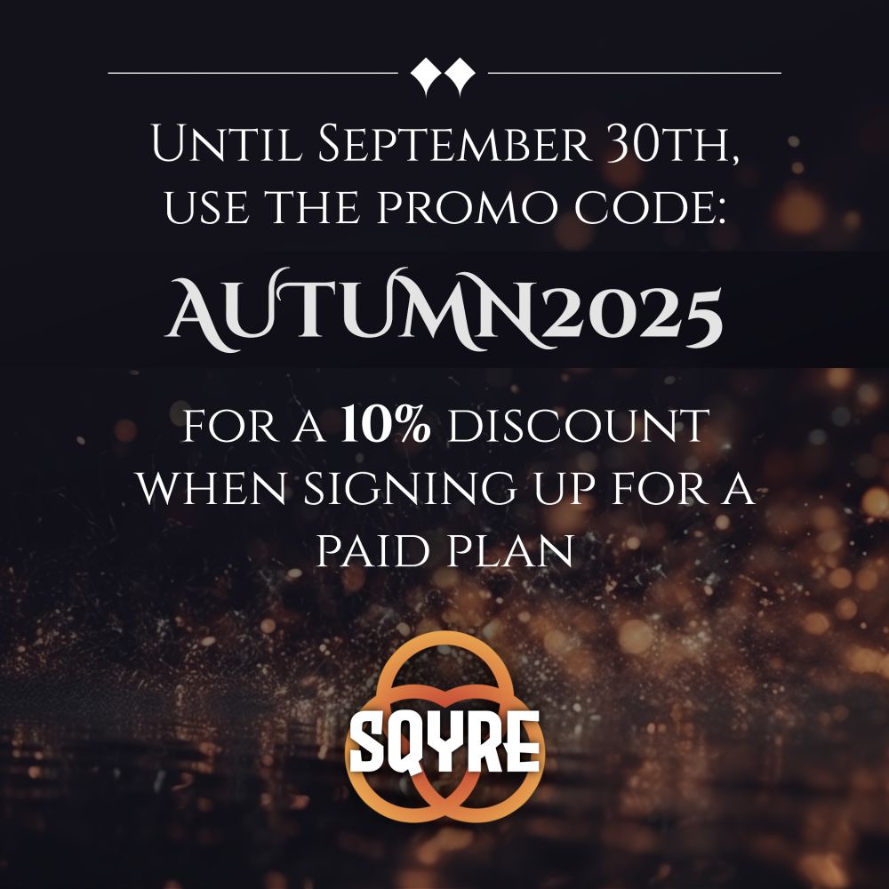 Until September 30th, use promo code: AUTUMN2025 for a 10% discount when signing up for a paid plan.