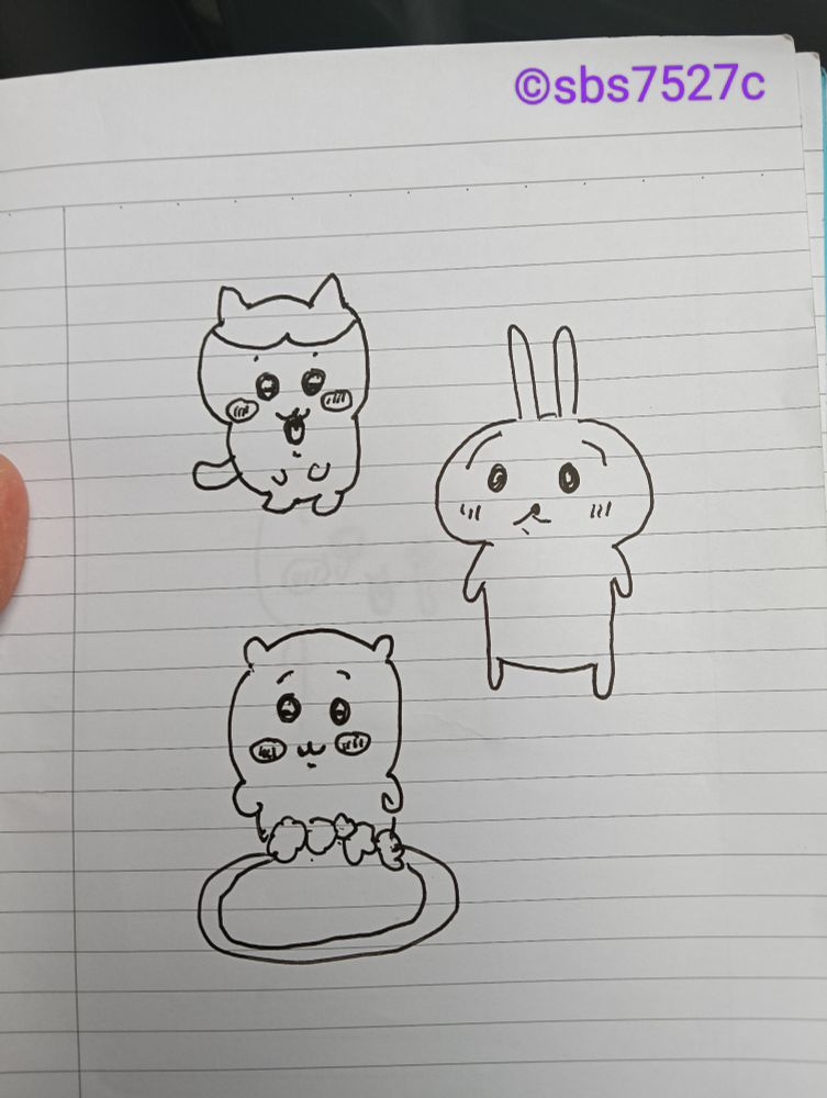 Hachiware, Chiikawa and Usagi