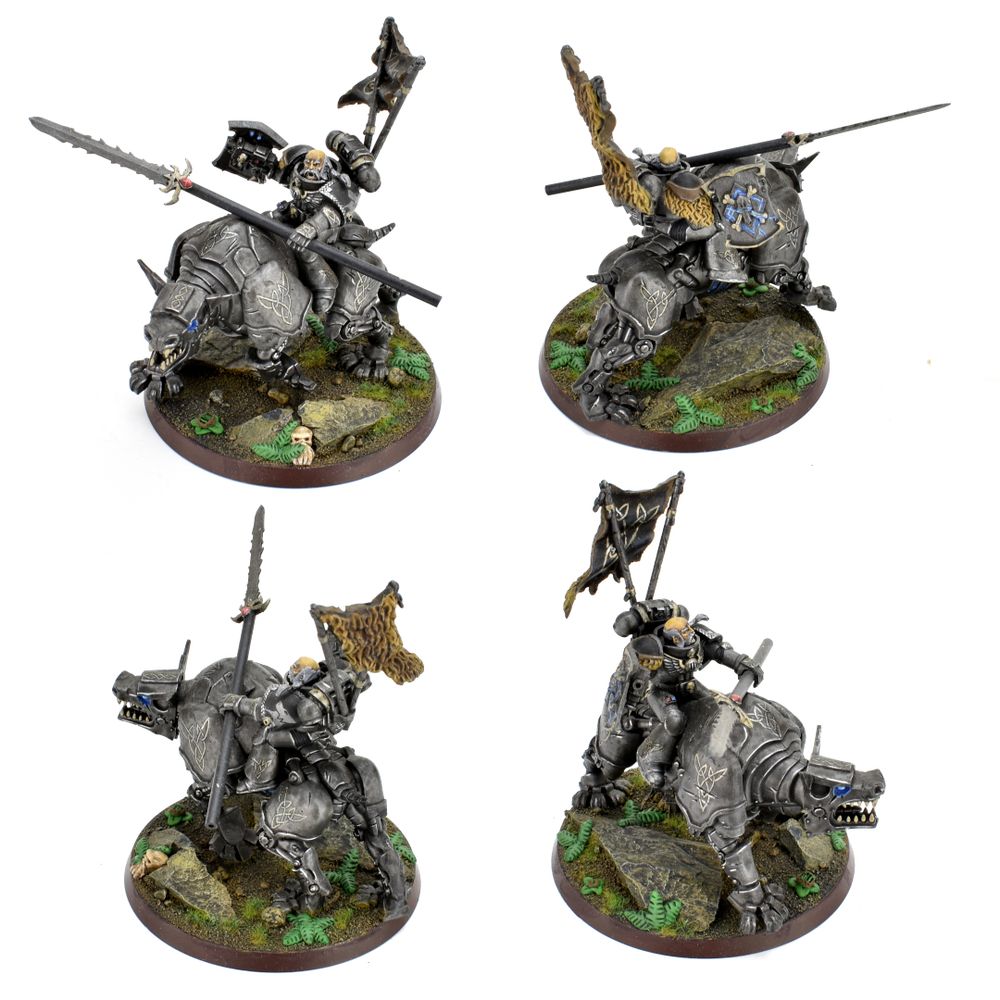 Space Wolf Lord on Thunderwolf