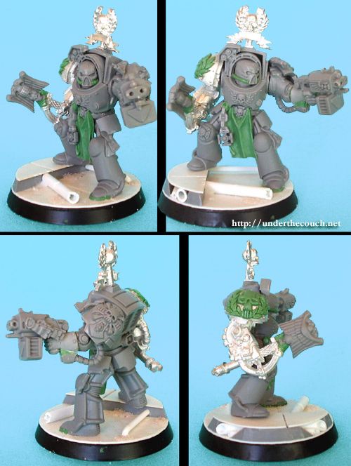 Space Marine Chaplain in Terminator Armour, converted in 2005