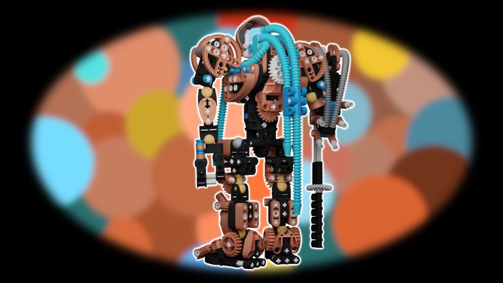 The hair was a challenge to rig but totally worth it.