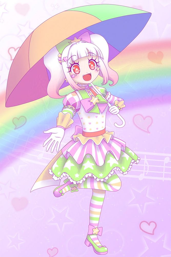 My cute pastel-decora girl-loving idol vampire OC