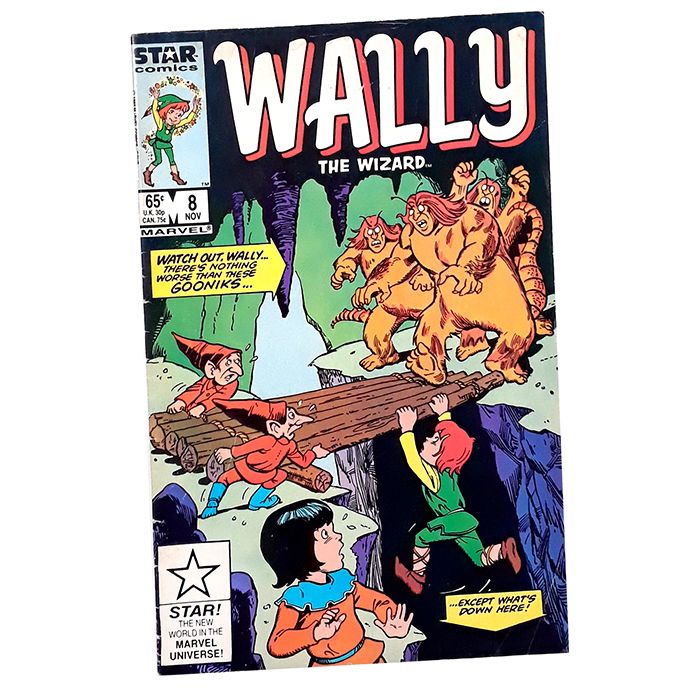 Wally The Wizard #8 by STAR Comics in 1985! 
Cover art by Warren Kremer!