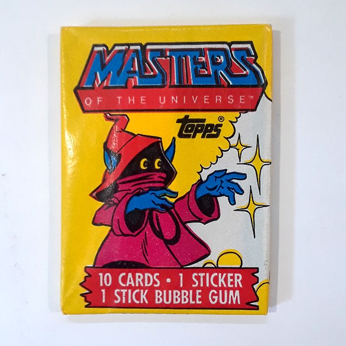 Sealed Orko Masters Of The Universe cards from 1984!