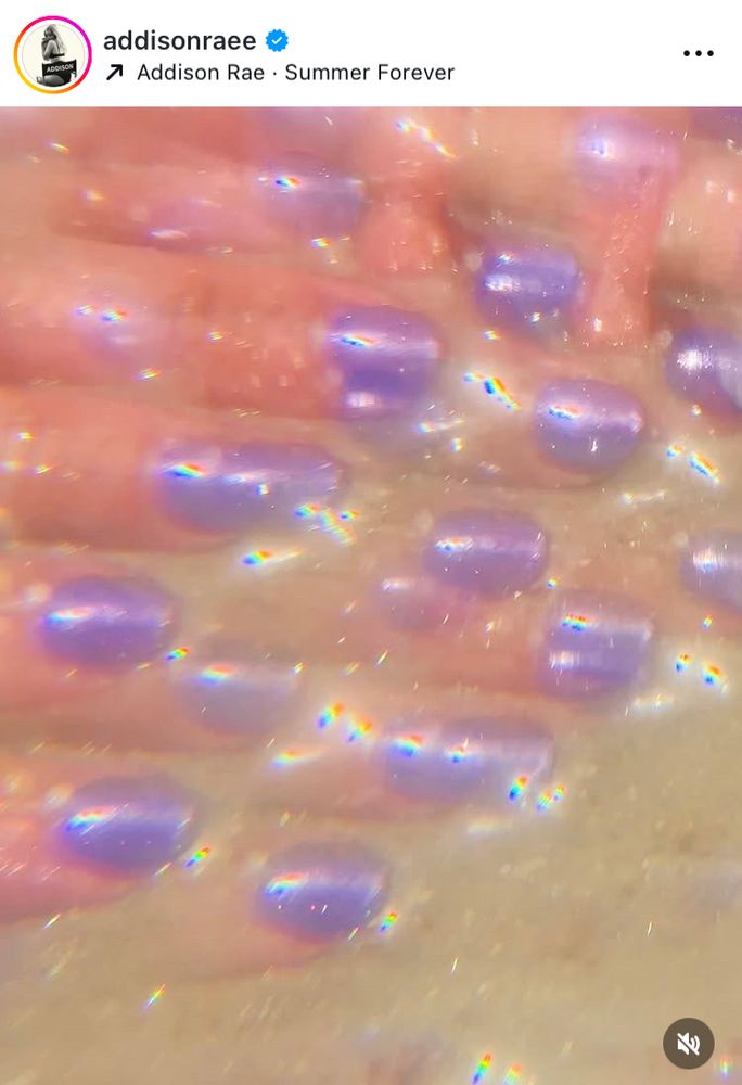 same filter as last time but liliac shiny nails