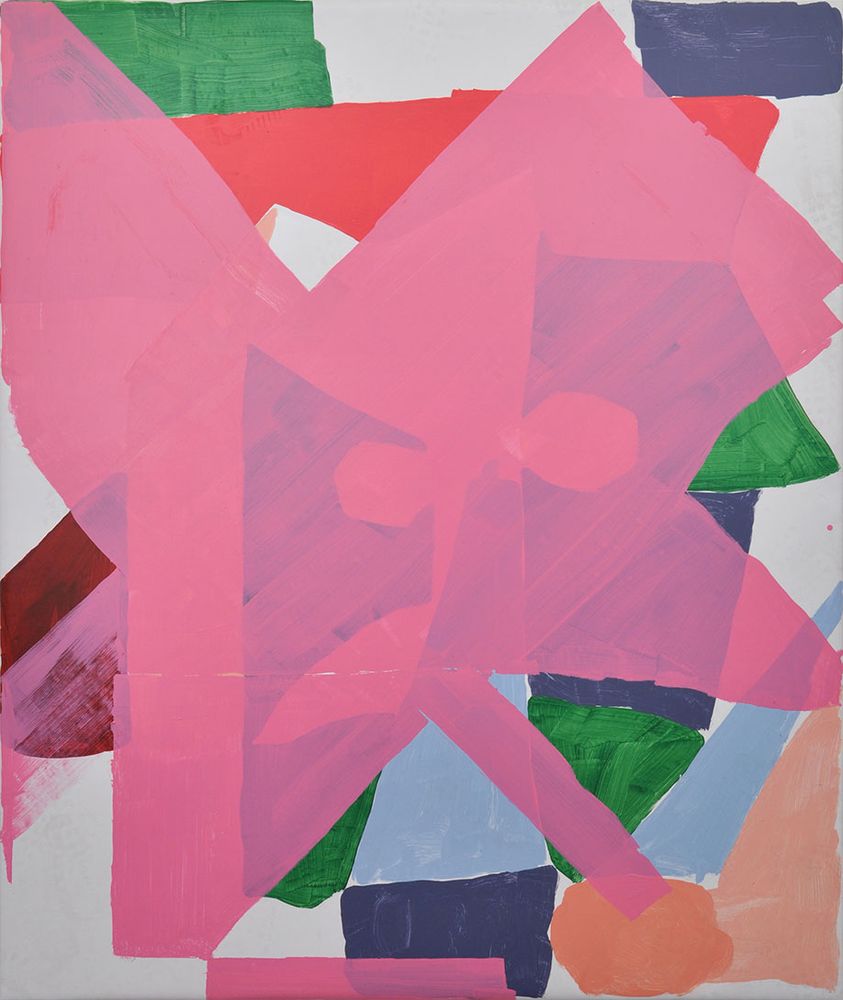 "Pink Peter, 2022" painting by Kes Richardson