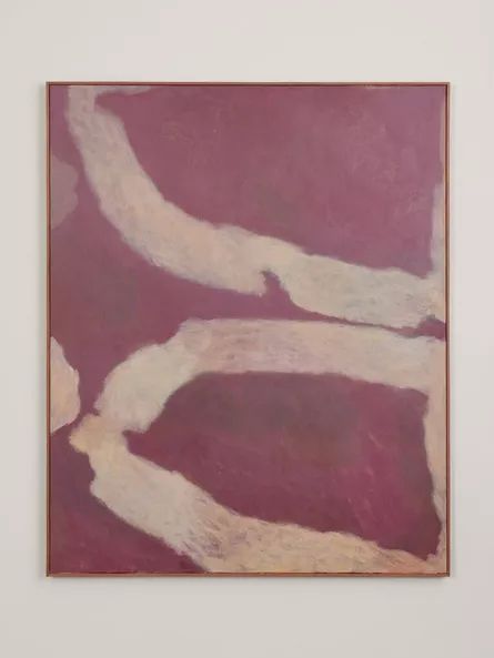 "Granite Rust, 2022" painting by Nuria Maria