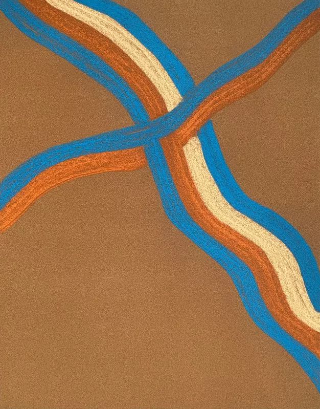 Entrelacs, 2025 by Atelier Cléophée
Soft pastel on paper
25 3/5 × 19 7/10 in | 65 × 50 cm