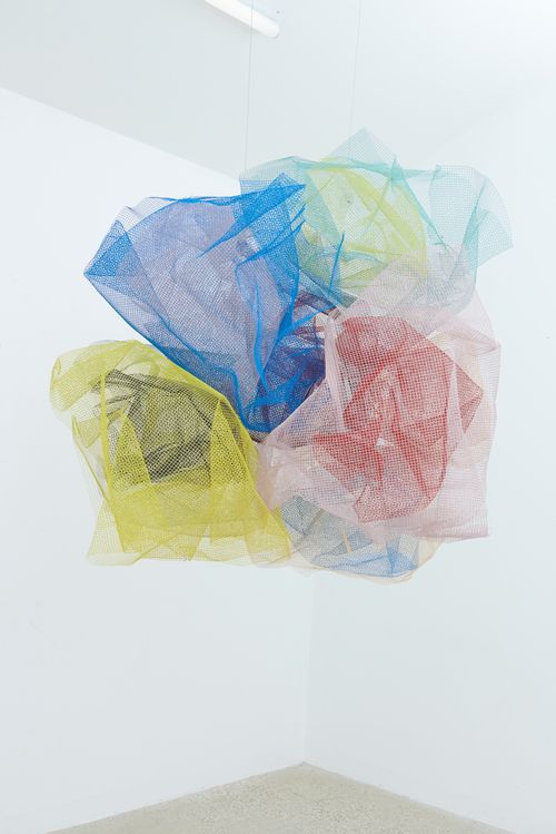 "No. 1192, 2022" mesh sculpture by Rana Begum