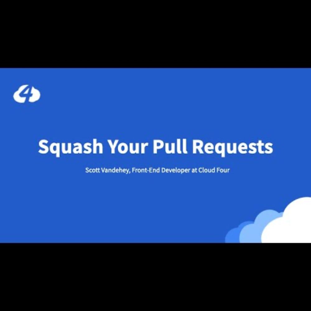 Squash your Pull Requests