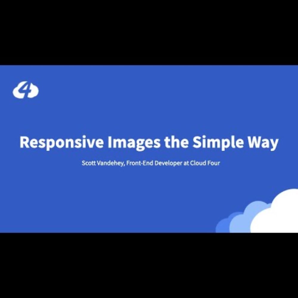 Responsive Images the Simple Way