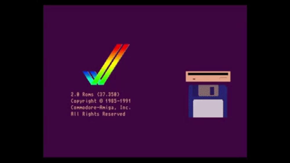 a purple background with a check mark and a floppy disc