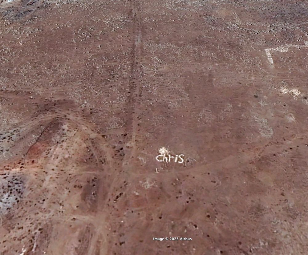 Satellite imagery by Google Earth Pro.