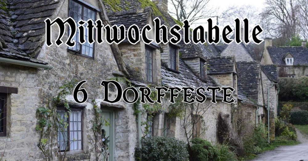 Mittwochstabelle: 6 Dorffeste – John Doe's RPG Manor