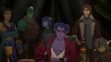 Characters from The Mighty Nein