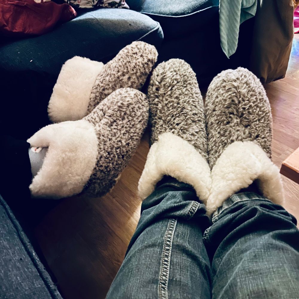 Des pieds de Big foot en chausson !! 