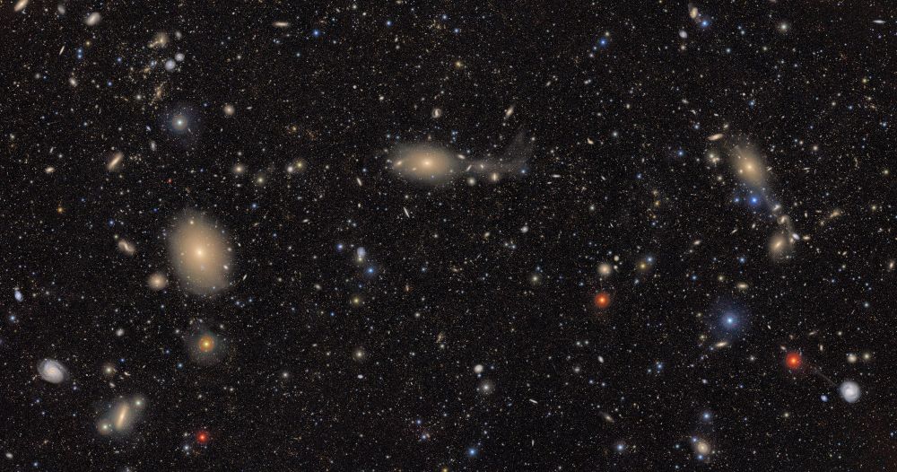 0.05% of the 10 billion galaxies Rubin will discover in the next decade. Every corner of the sky holds a star or galaxy, some of which were simply too far away, too dim, to be seen before now. Rubin bridges the vastness.