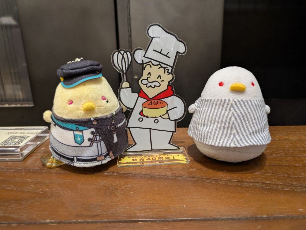 おともだちのももちゅん、りくおじ、ちゅん