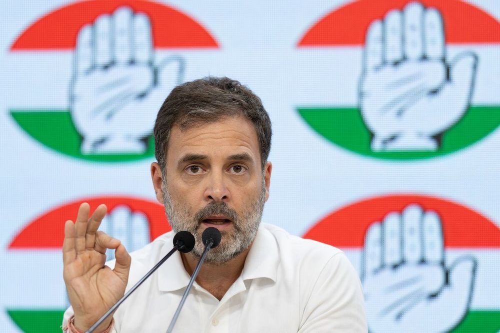 Narendra Modi’s main political rival blasted US President Donald Trump as a “bully” after he penalized India for its purchases of Russian oil, a rare moment of bipartisanship as public opinion at home hardens in favor of the prime minister.