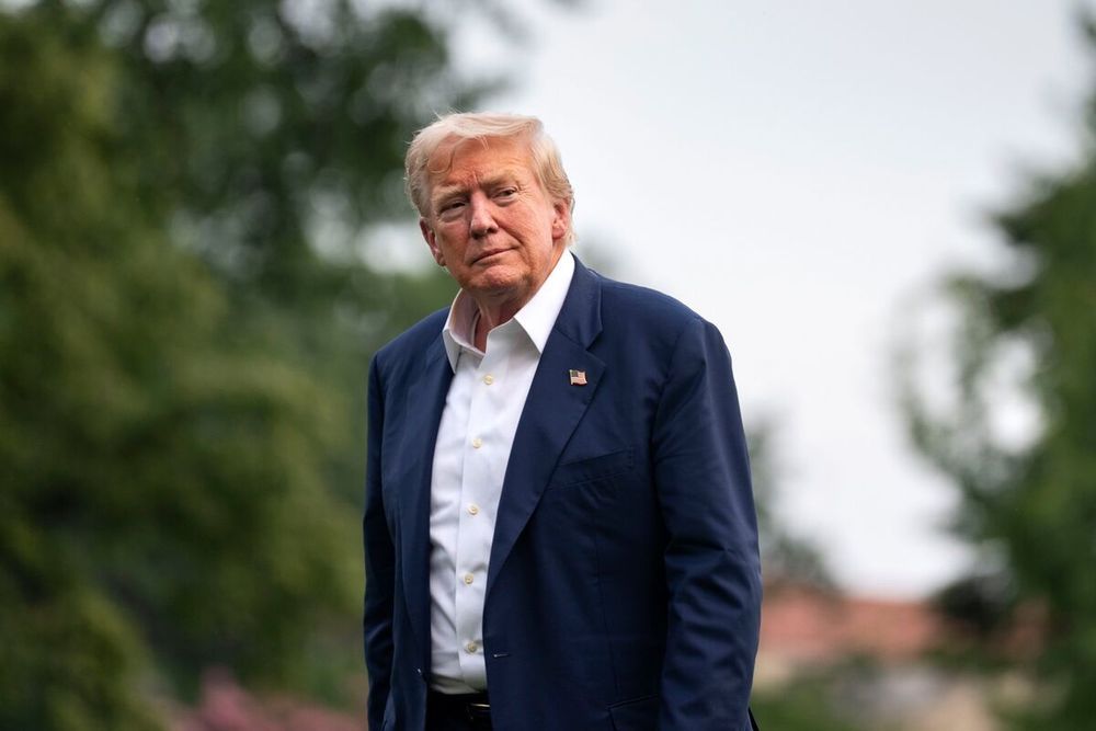 President Donald Trump revoked an executive order signed by former President Joe Biden that targeted consolidation in the agriculture, technology, and drug sectors, which the former administration argued had fed inflation by reducing competition.