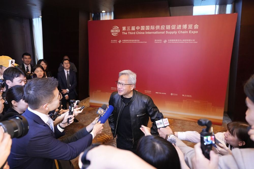 Hi, this is Allen Wan in Beijing, where I spent most of the week chasing Nvidia CEO Jensen Huang.