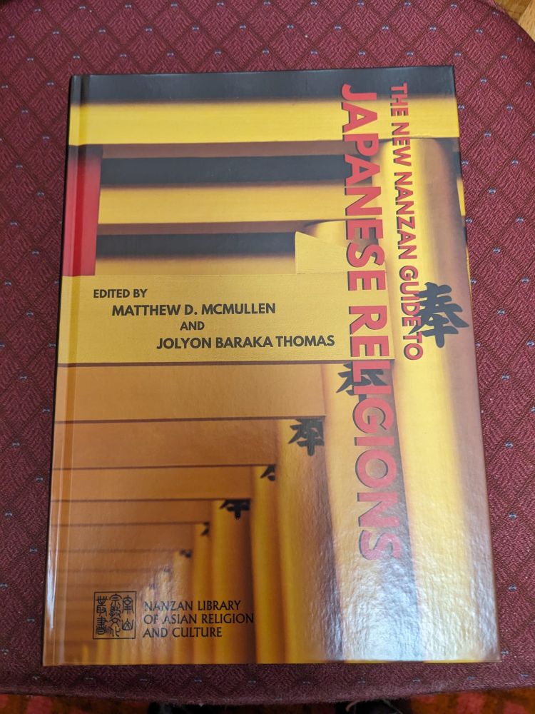 Photo of the front cover of The New Nanzan Guide to Japanese Religions.