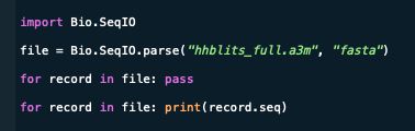python code showing two for loops, where only the second one should print.
