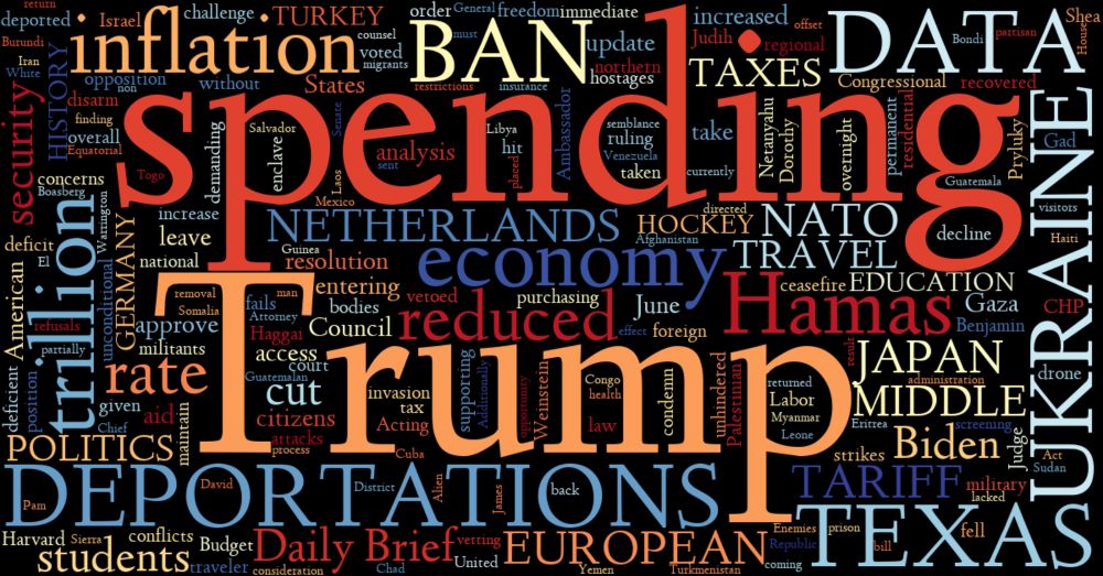 The Daily Brief for Thursday, June 5, 2025