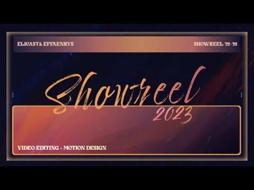 Video Editor Showreel 2023 - League Of Legends | Elicast & Effaenrys