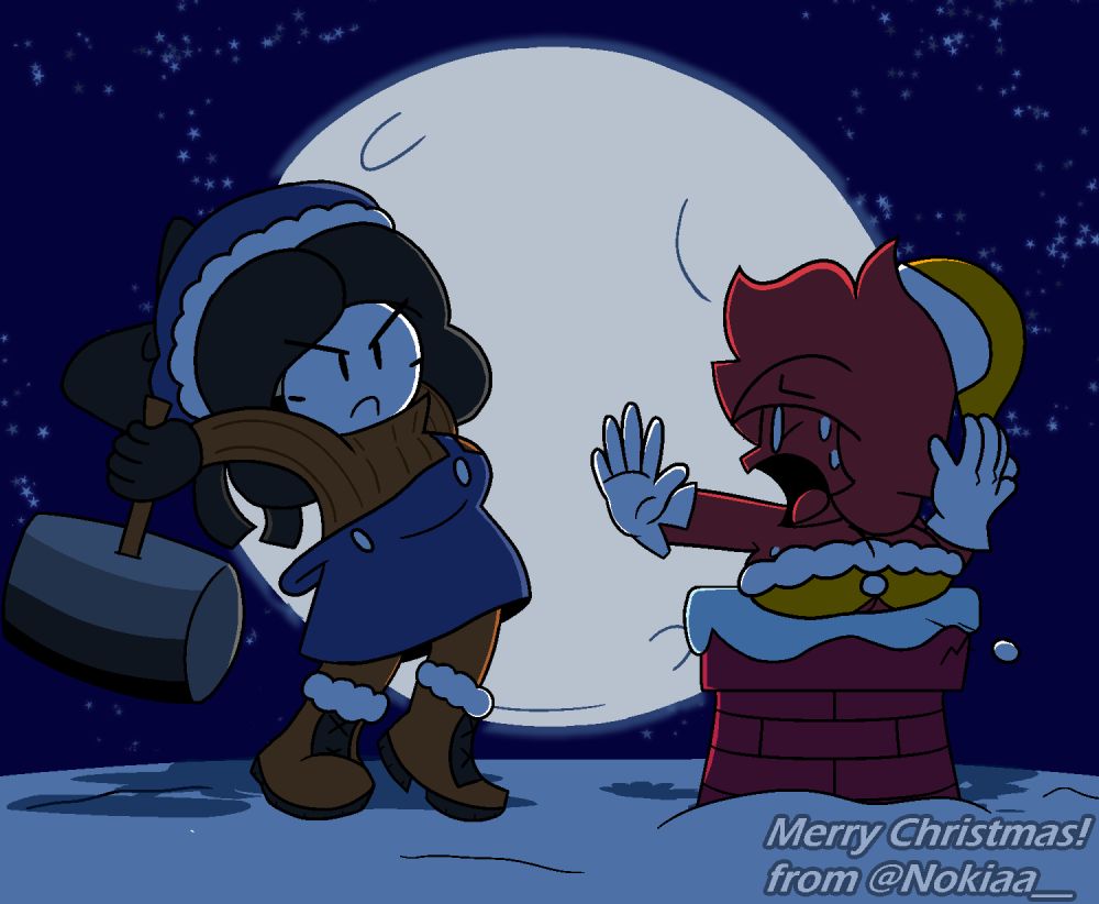Mask-Gal gets impatient and is going to try forcing Jessica down, shes obviously not very happy with this. (that'd hurt like hell)