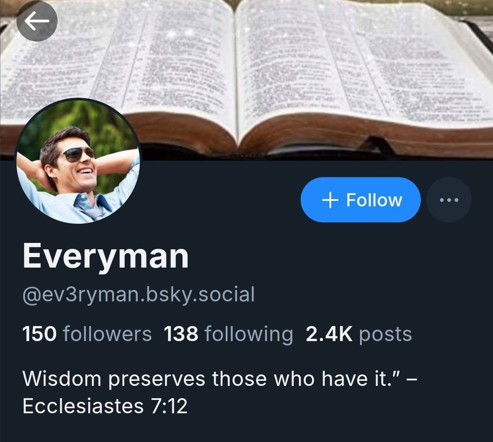 ev3ryman.bsky.social extremist conspiracy theory troll