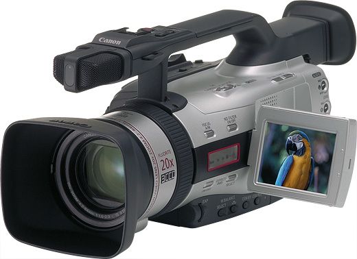 Picture of a Canon GL2 Mini DV camcorder 