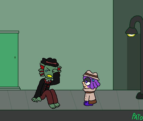 persey crying on the street alongside guri